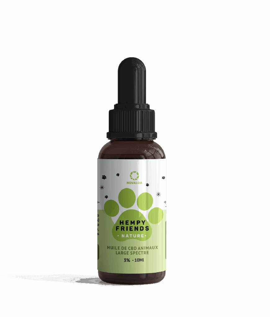 Huile CBD animaux 3% (NATURE​)