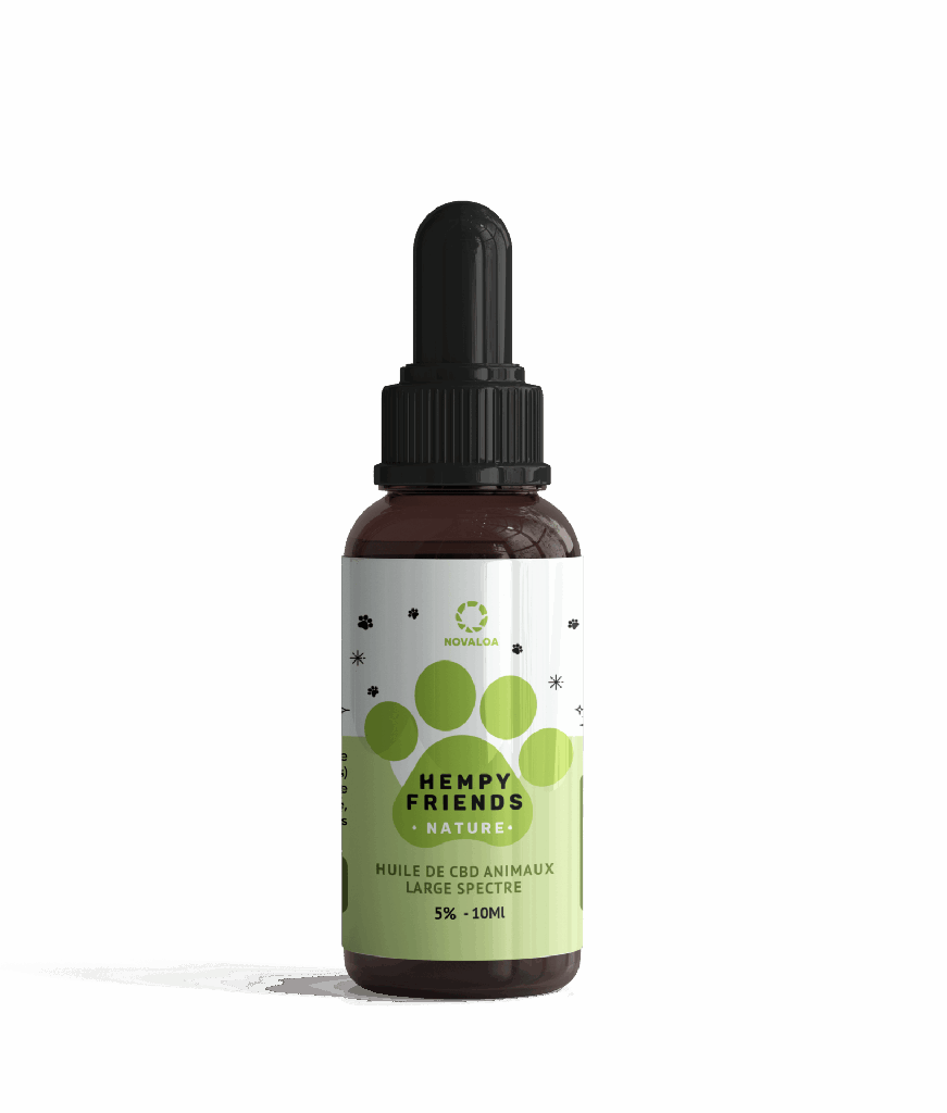 Huile CBD animaux 5% (NATURE​)