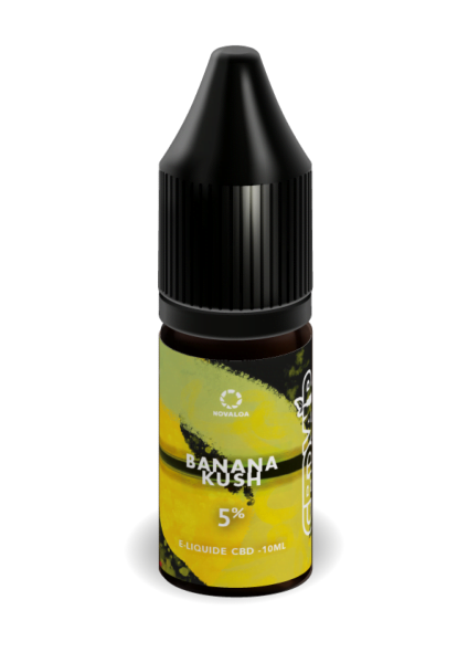 E-Liquide CBD Banana Kush - 5% (5%)