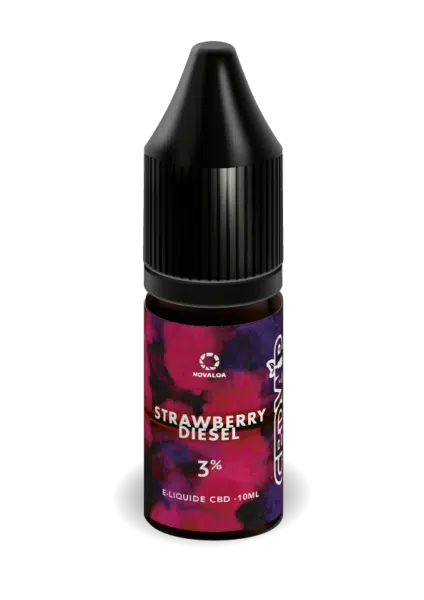 E-Liquide CBD - Strawberry Diesel  (5%)