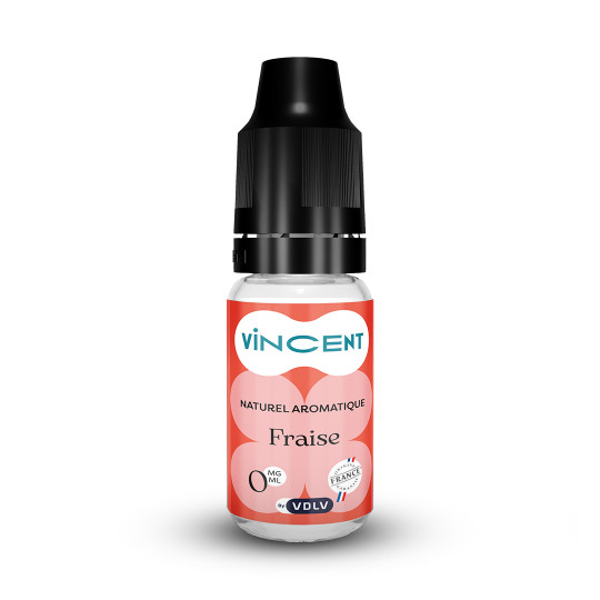 VINCENT- FRAISE - 10ML   (3mg)