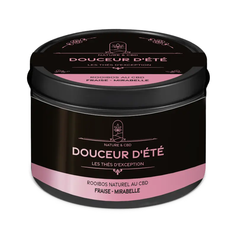  Rooibos au CBD Douceur d'Été - Thés  d'exception