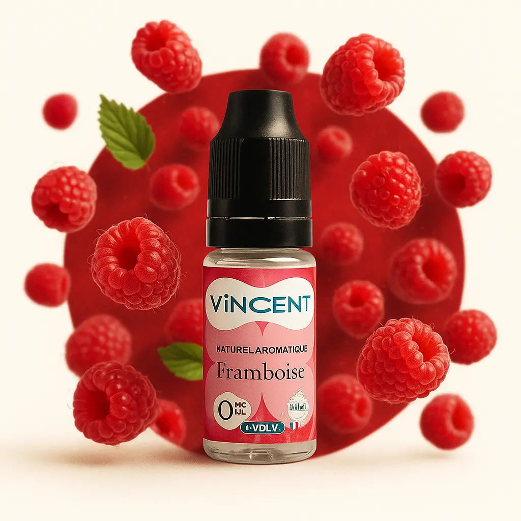 VINCENT- FRAMBOISE - 10ML  (3mg)