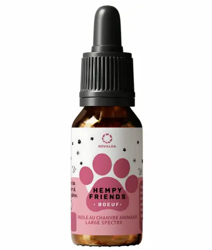 Huile CBD animaux 1,5%