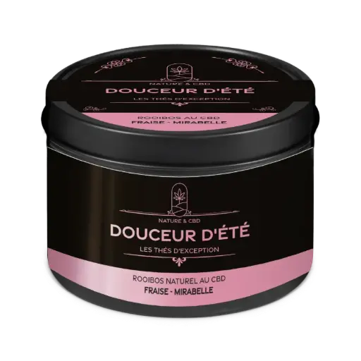  Rooibos au CBD Douceur d'Été - Thés  d'exception